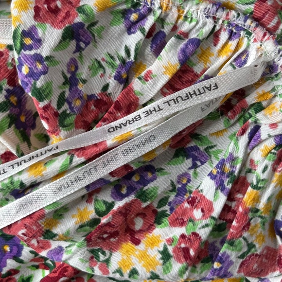 Faithful the Brand Emilia Dress in Lumina Floral Size 4 Small - Picture 8 of 10